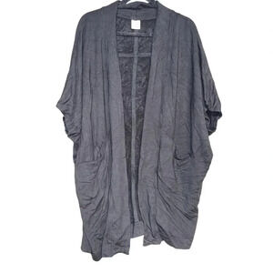 SOMA size L/XL black cozy cardigan